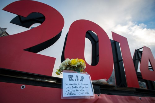 In Melbourne werd ontzettend meegeleefd met de nabestaanden van MH17